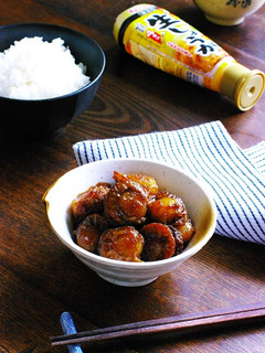 レンチン!ベビーホタテの生姜照り焼き-レシピのメイン写真