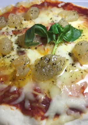 ｸﾗｹﾞﾃﾞｲﾀﾘｱｰﾉでピザ-レシピのメイン写真