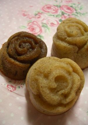 大人と子供が愉しむ薔薇のフィナンシェ-レシピのメイン写真