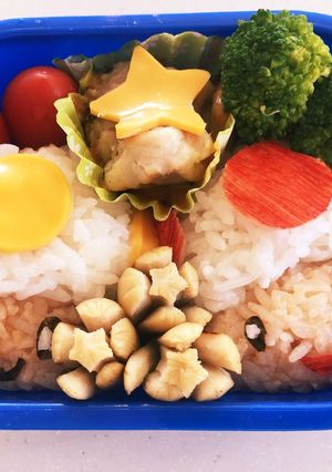 簡単ピノキオ大好き★おにぎり弁当-レシピのメイン写真