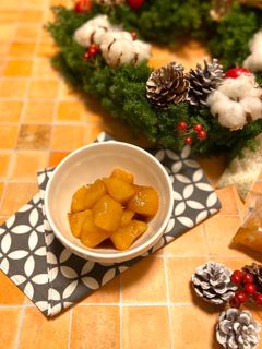 仕上げにメープル☆林檎のシナモン煮-レシピのメイン写真