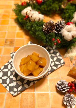 仕上げにメープル☆林檎のシナモン煮-レシピのメイン写真
