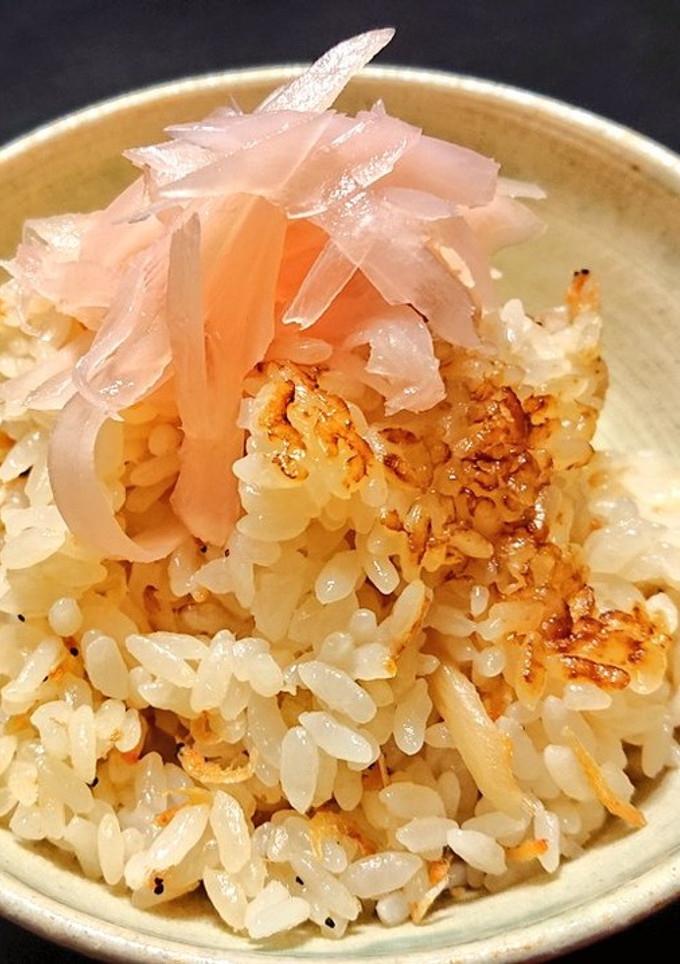 岩下の新生姜 と 小エビの炊き込みごはん-レシピのメイン写真
