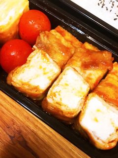 お弁当にも♪ヘルシー厚揚げの肉巻き-レシピのメイン写真
