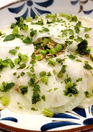 薄切り大根とツナの蒸し煮-レシピのメイン写真