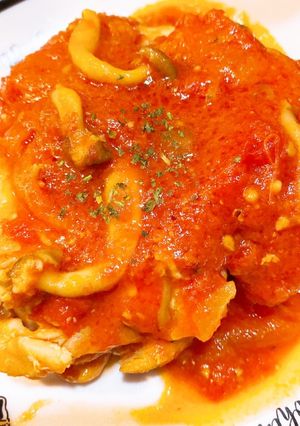 チキンのトマト煮-レシピのメイン写真