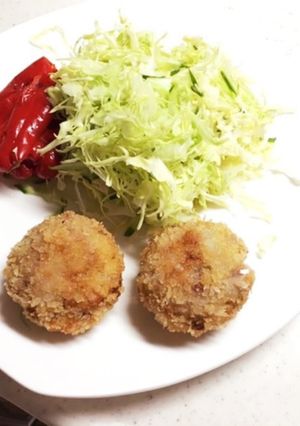 食感ポリポリの里芋コロッケ-レシピのメイン写真