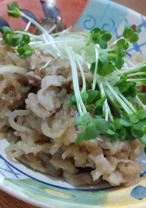 豚肉と大根おろしのポン酢炒め-レシピのメイン写真