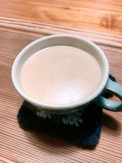 ✩レンジで簡単 ほうじ茶豆乳ラテ✩-レシピのメイン写真