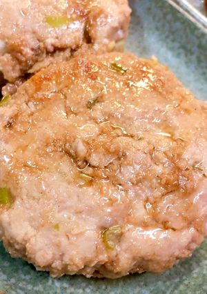 簡単レンコンハンバーグ-レシピのメイン写真
