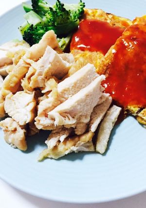 簡単!爆発しない!レンジで鶏胸の焼豚風〜-レシピのメイン写真