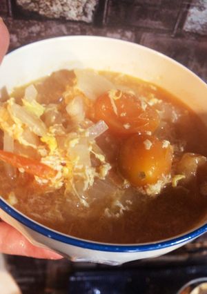ポッとあったまるトマトスープ-レシピのメイン写真