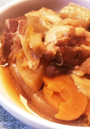 具沢山!?圧力鍋で簡単★豚の角煮-レシピのメイン写真