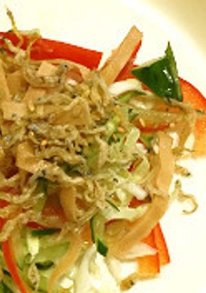 パリパリサラダ ♪大和市学校給食-レシピのメイン写真