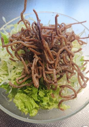 おそば☆簡単カリカリサラダ♪-レシピのメイン写真