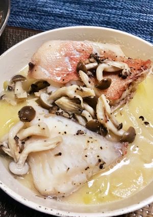 赤魚の蒸し焼き-レシピのメイン写真