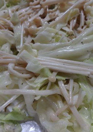 エノキ茸とキャベツのホイル焼き-レシピのメイン写真