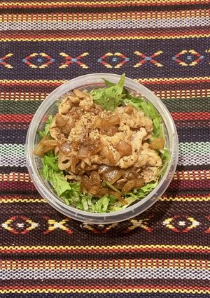 豚の甘辛炒め、お弁当に-レシピのメイン写真