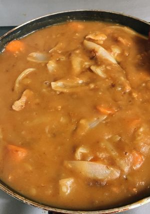 粉から作ったカレー-レシピのメイン写真