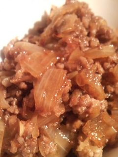 合挽肉のそぼろ♪-レシピのメイン写真