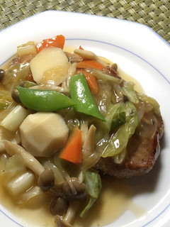 ポークソテーの野菜あんかけ-レシピのメイン写真