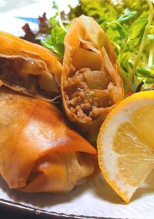 ◆大根と挽き肉のとろ~り春巻き♪-レシピのメイン写真