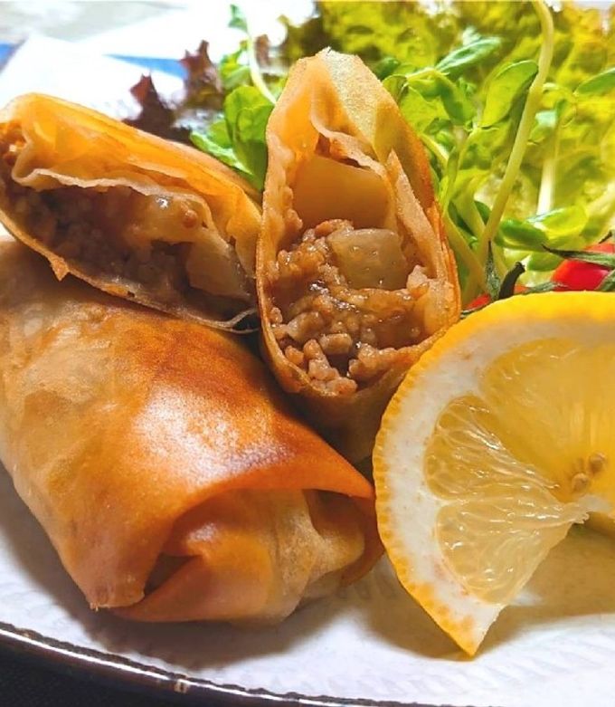 ◆大根と挽き肉のとろ～り春巻き♪-レシピのメイン写真