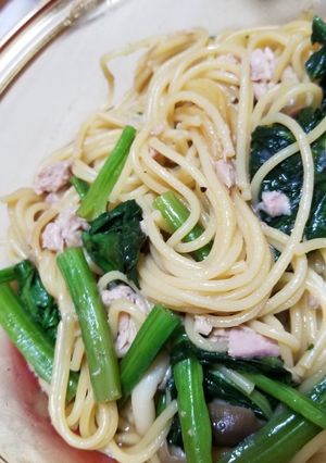 理想の和風パスタ-レシピのメイン写真