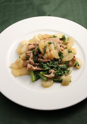 簡単！麻辣肉カブソテー-レシピのメイン写真
