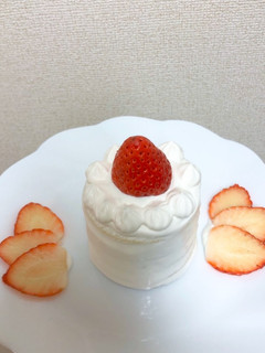 10分☆一歳の誕生日ケーキ☆豆乳ホイップ-レシピのメイン写真