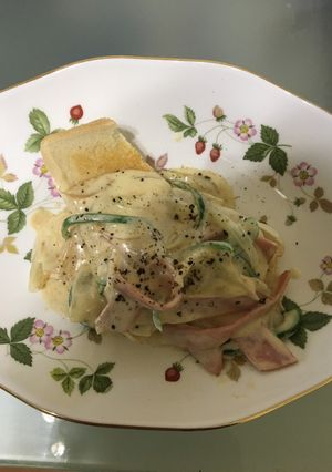 カルボトースト-レシピのメイン写真