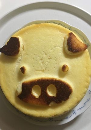 混ぜるだけベークドチーズケーキ-レシピのメイン写真