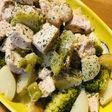 鶏むね肉とブロッコリー&馬鈴薯のチーズ煮