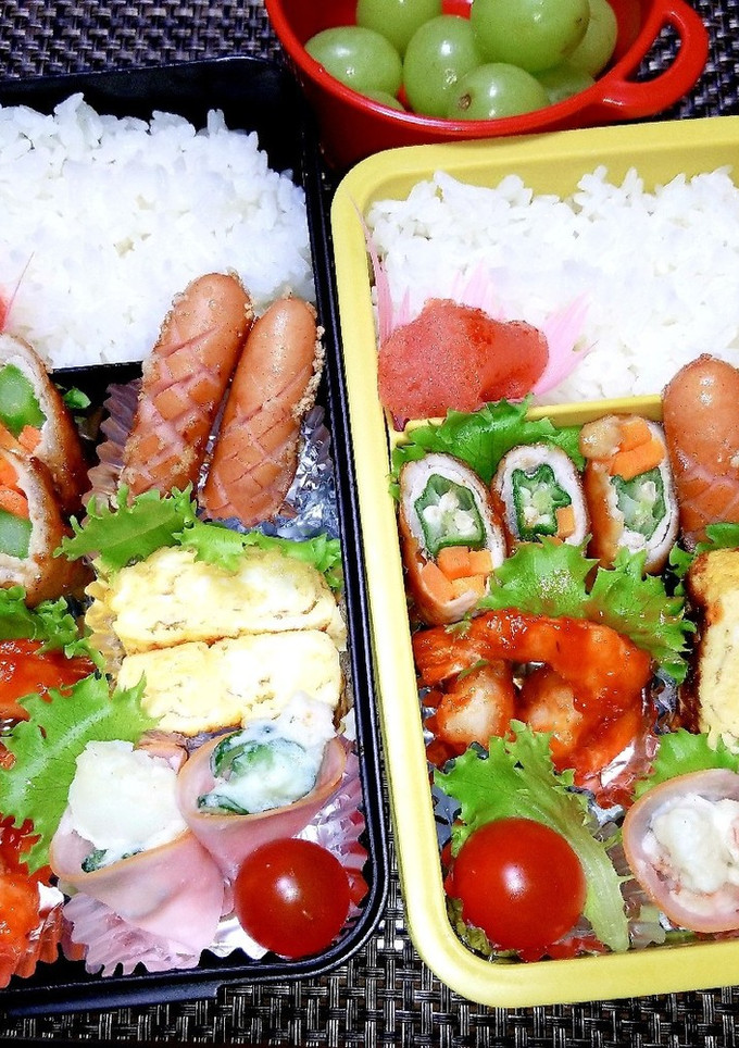 息子と娘のお弁当　'19.12.3-レシピのメイン写真
