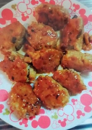 蓮根入りつくね-レシピのメイン写真