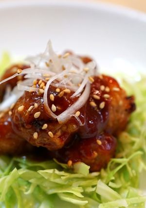 甘酢肉団子☆-レシピのメイン写真