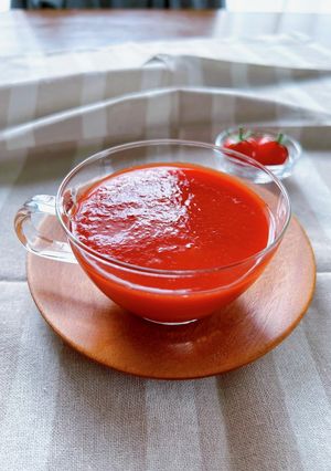 冬はホットで★トマトジュース-レシピのメイン写真
