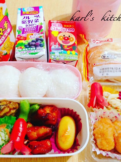 簡単試験期間焼き鳥弁当-レシピのメイン写真