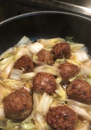 肉団子の中華風煮込み-レシピのメイン写真