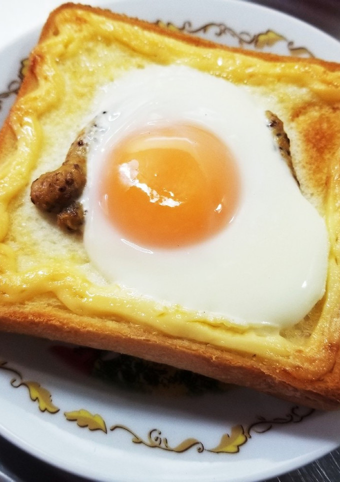 マヨたまトースト-レシピのメイン写真