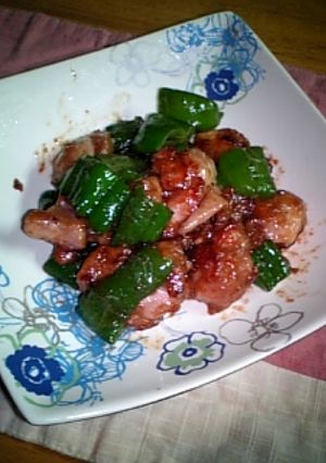 ☆ピーマンと鶏肉でごはん☆-レシピのメイン写真