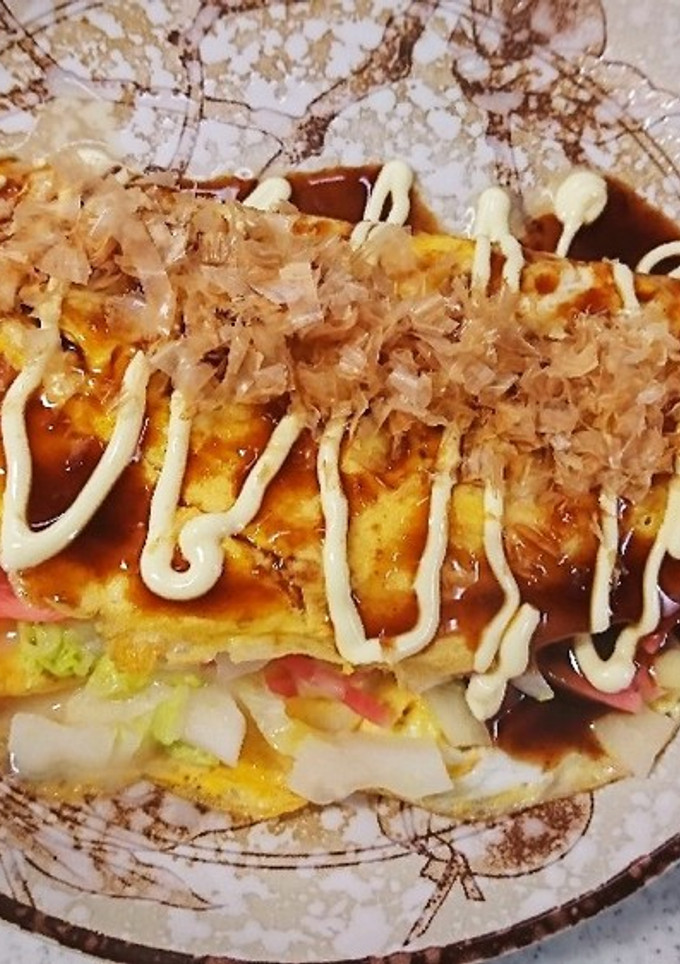 *白菜のとんぺい焼き*-レシピのメイン写真