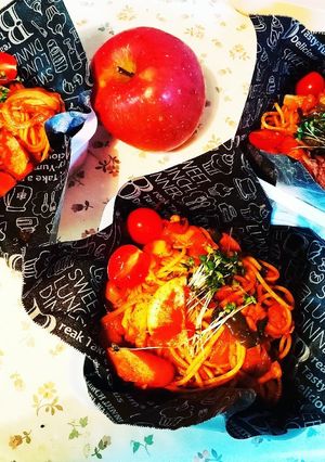 青春のナポリタン弁当-レシピのメイン写真