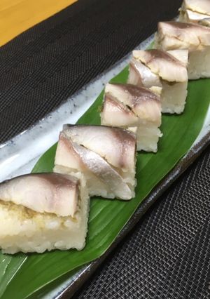 とっても簡単♪しめ鯖バッテラ☆-レシピのメイン写真
