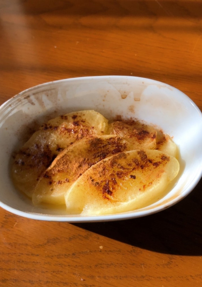 レンジとトースターで！簡単焼きりんご-レシピのメイン写真