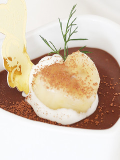 大豆ペーストのヘルシーチョコバナナムース-レシピのメイン写真
