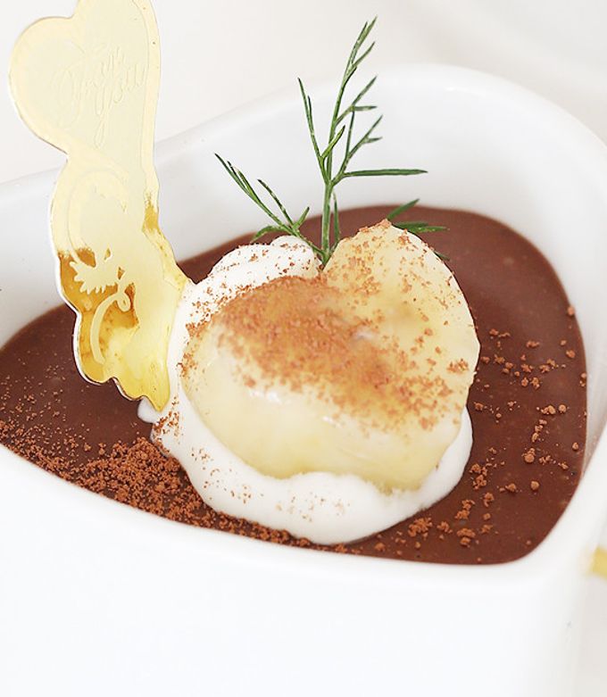大豆ペーストのヘルシーチョコバナナムース-レシピのメイン写真