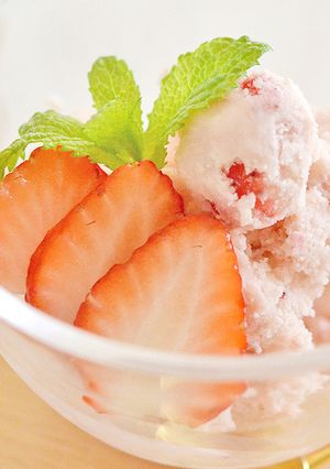 大豆ペーストでフローズンチーズヨーグルト-レシピのメイン写真