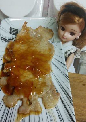 リカちゃん♡ポークソテー(ママレード)-レシピのメイン写真