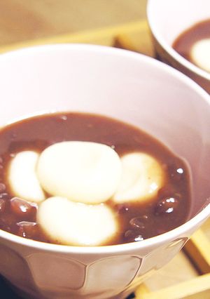 大豆ペースト入り白玉ぜんざい-レシピのメイン写真